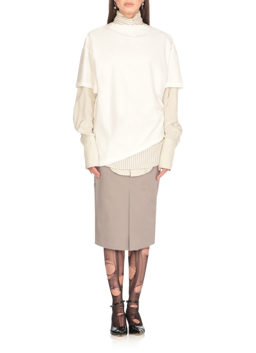 Maison Margiela T-shirts And Polos In White
