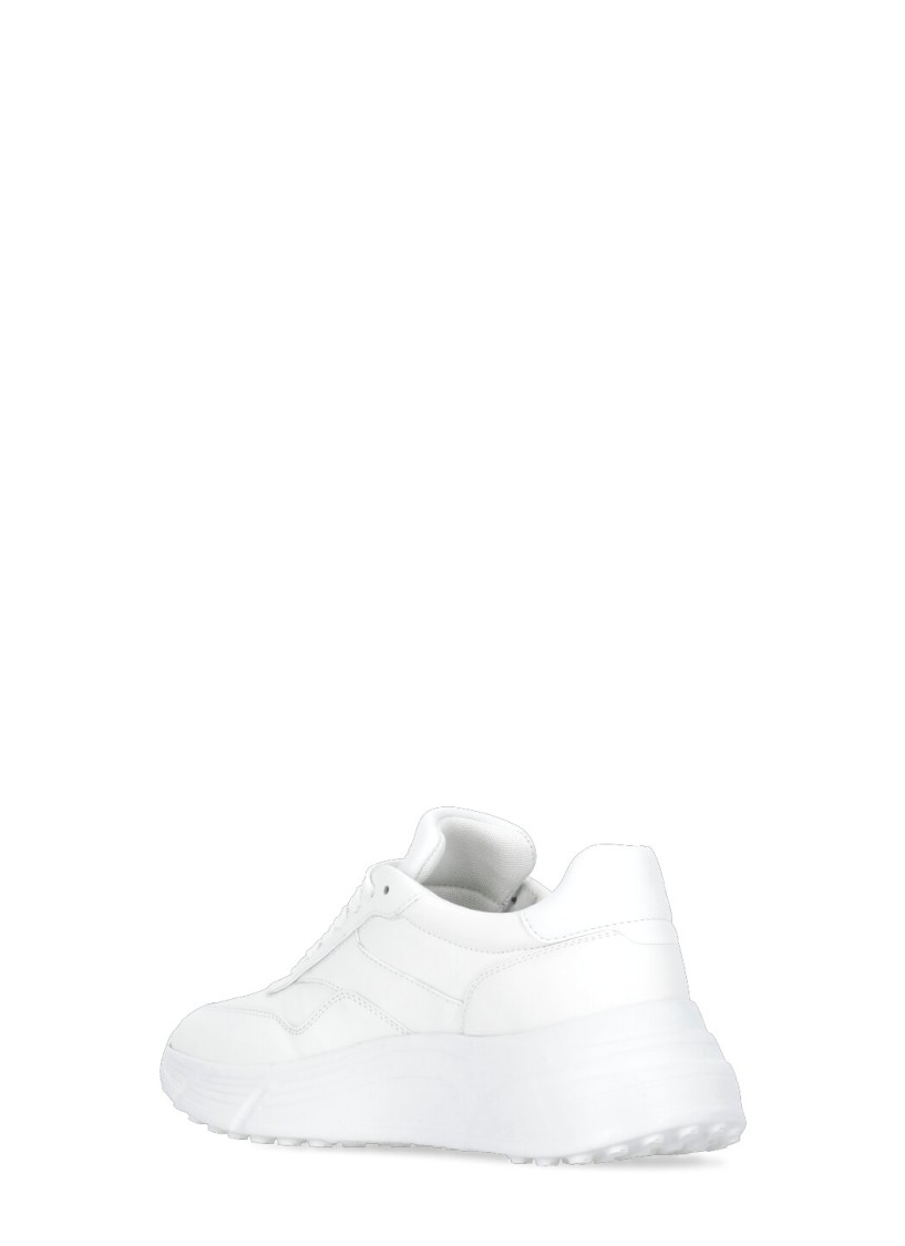 Shop Hogan White H669 Sneakers