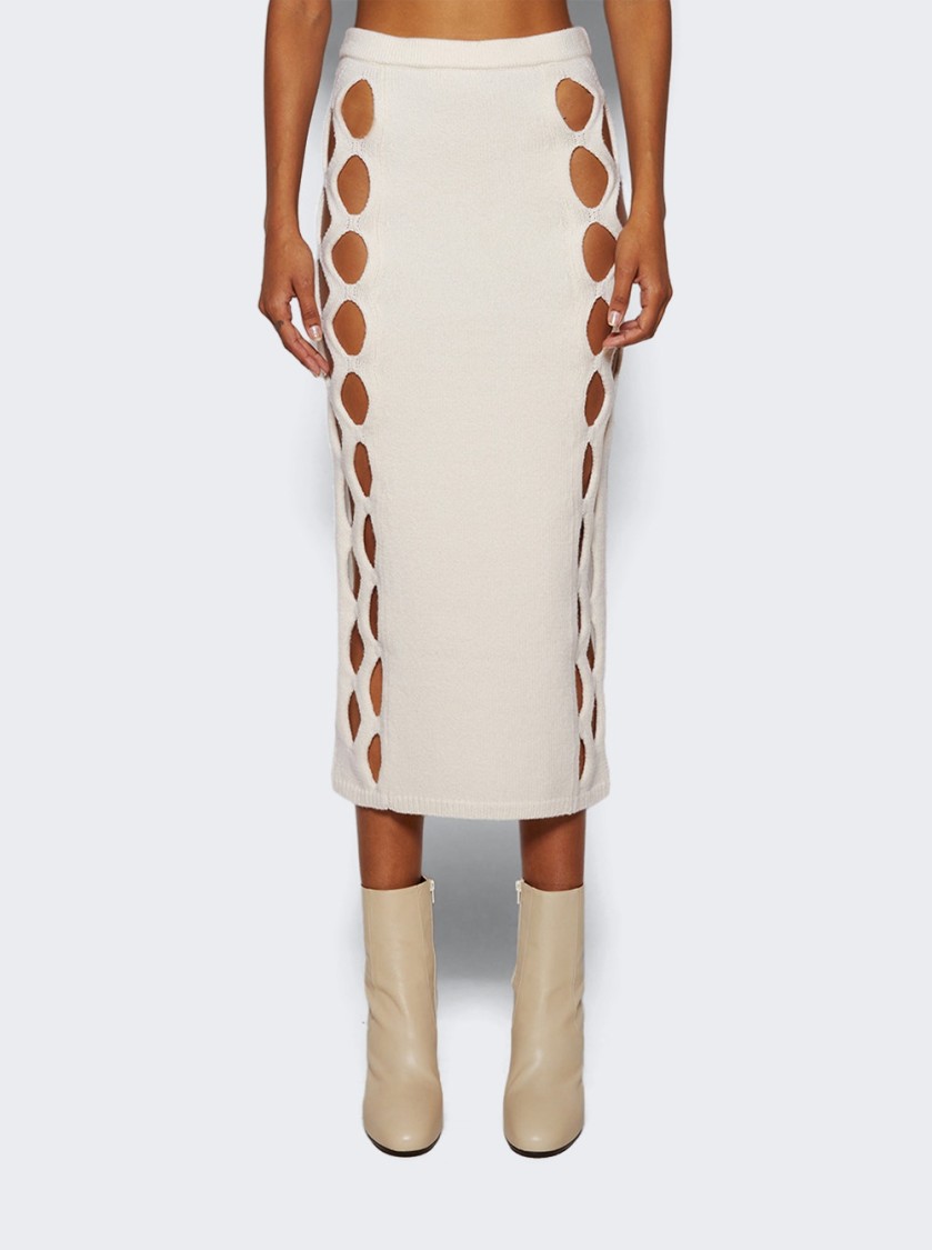 Shop Diotima Steer Cut-out Skirt