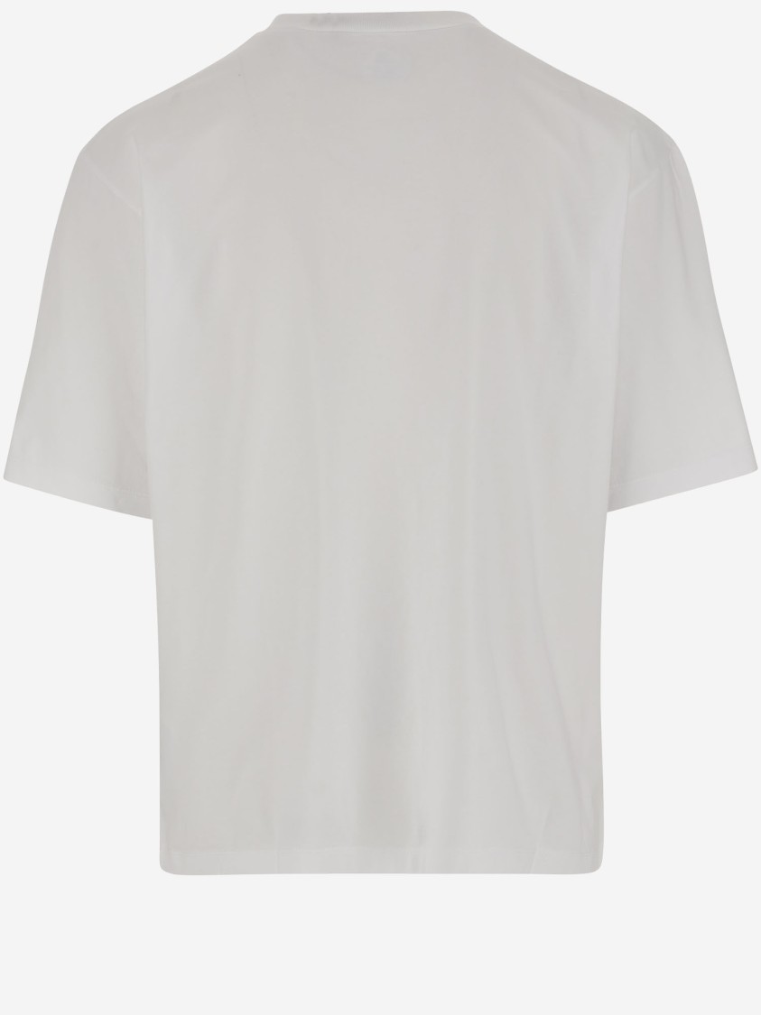 Dsquared2 White Loose Fit Heritage T-shirt In White