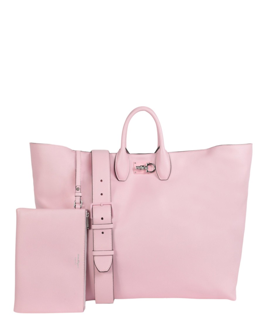 Ferragamo Soft Studio Tote Bag