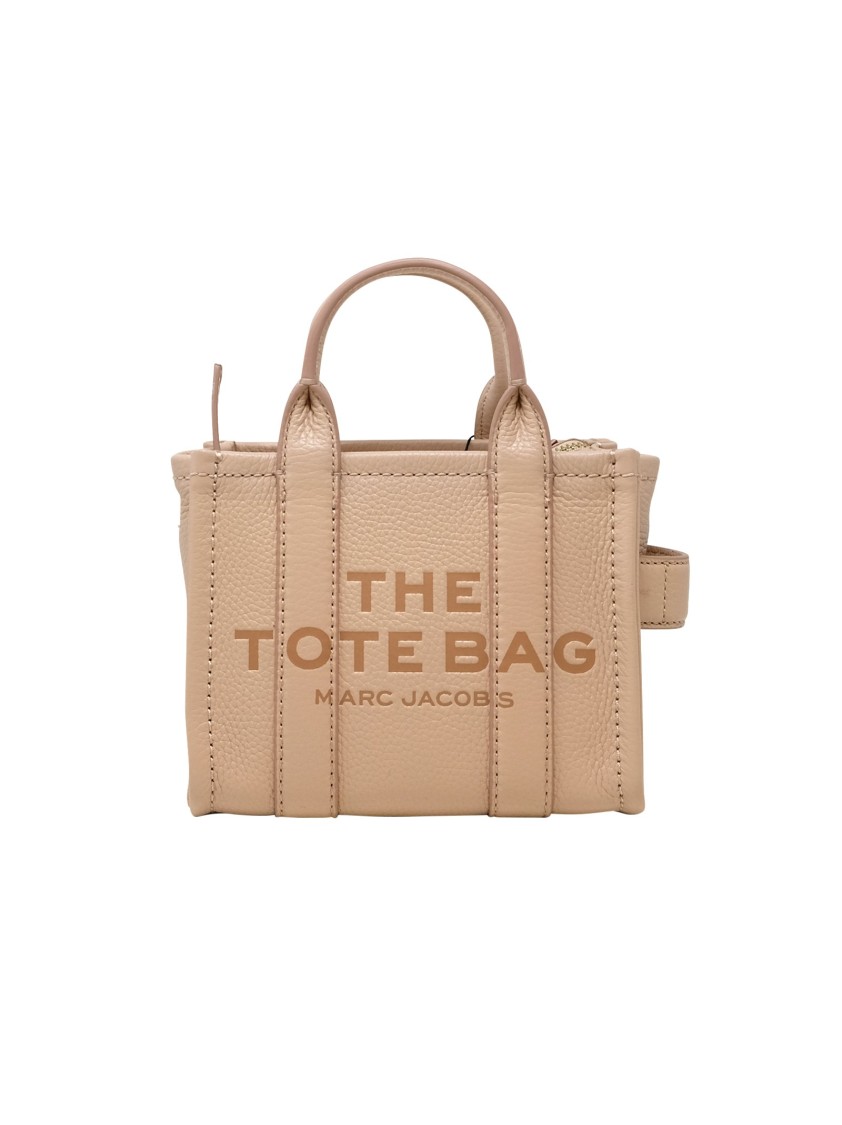 Marc Jacobs Rose Leather The Micro Tote Bag