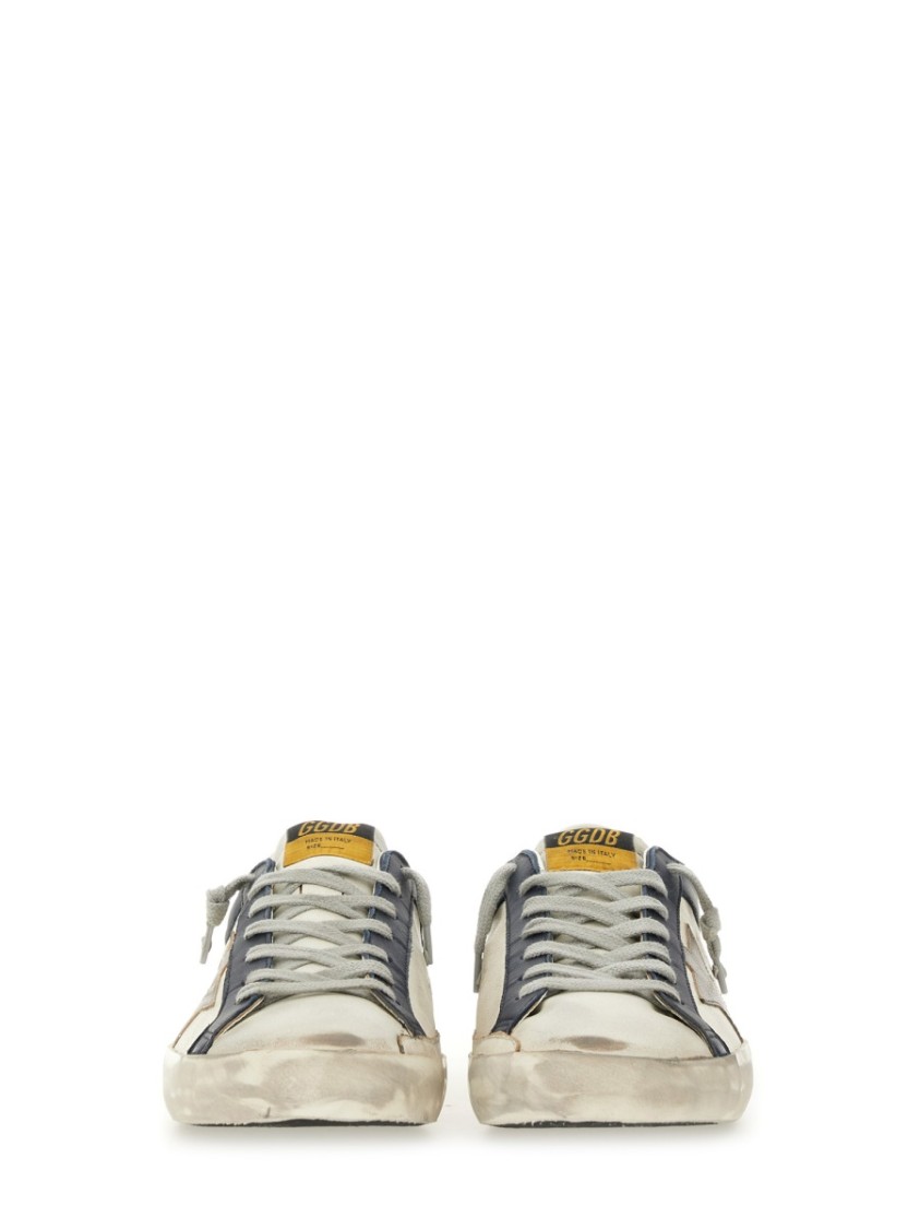 Shop Golden Goose "superstar" Sneakers In White