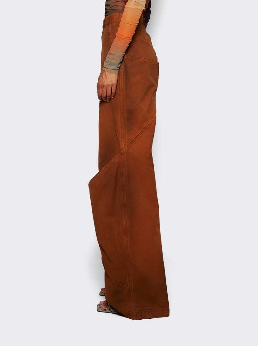 Attico Khaki Long Pants