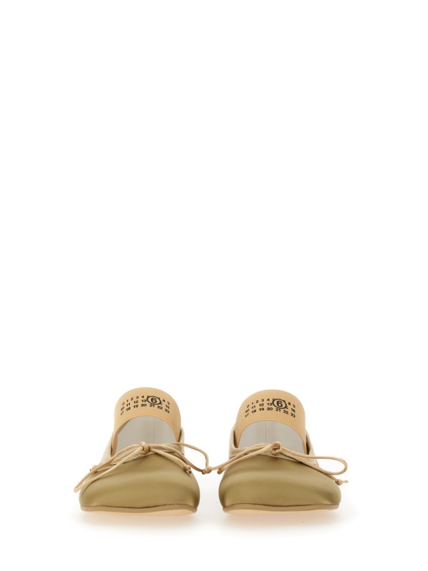 Shop Mm6 Maison Margiela Mm6 By Maison Margiela Anatomical Dancer Shoes In Neutrals