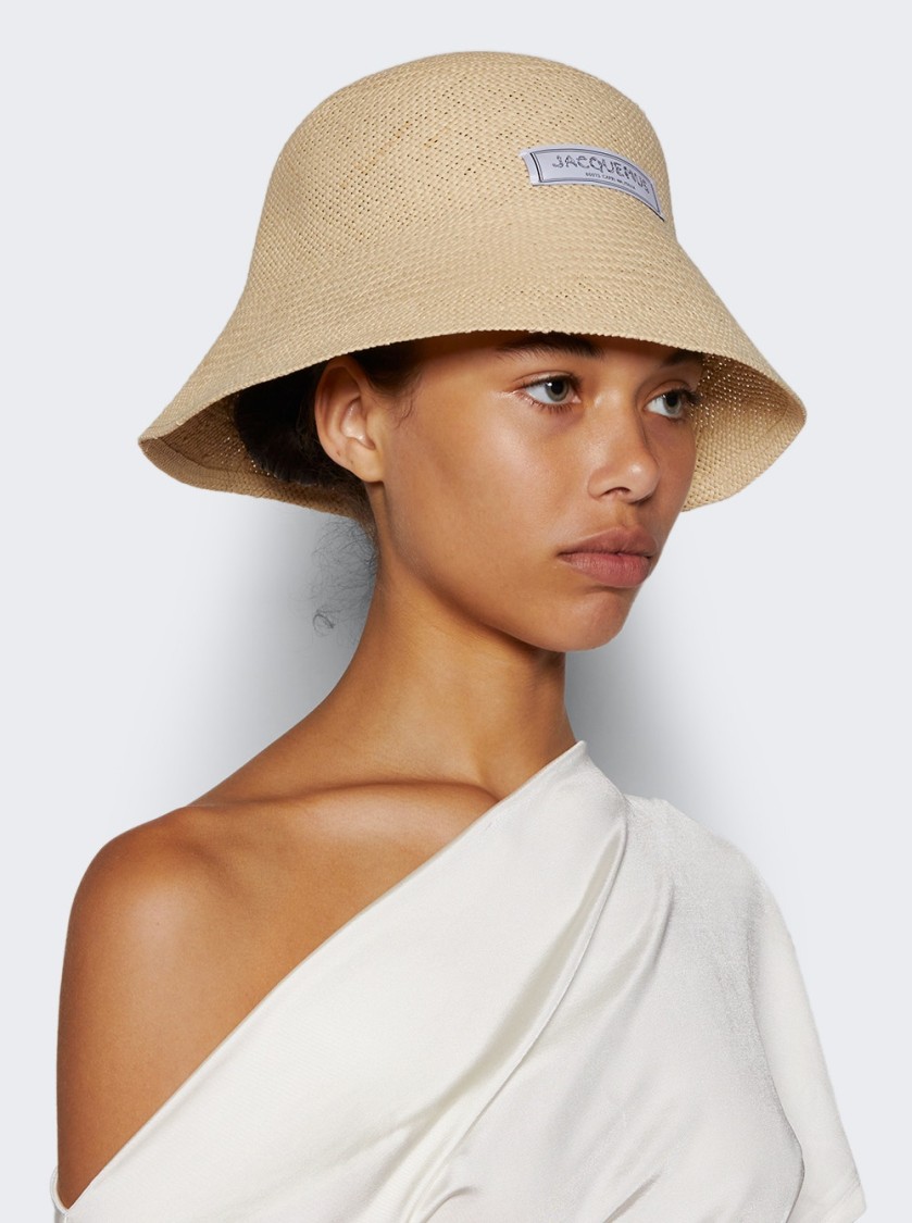 Jacquemus La Chapeau Vela Paper Bucket Hat