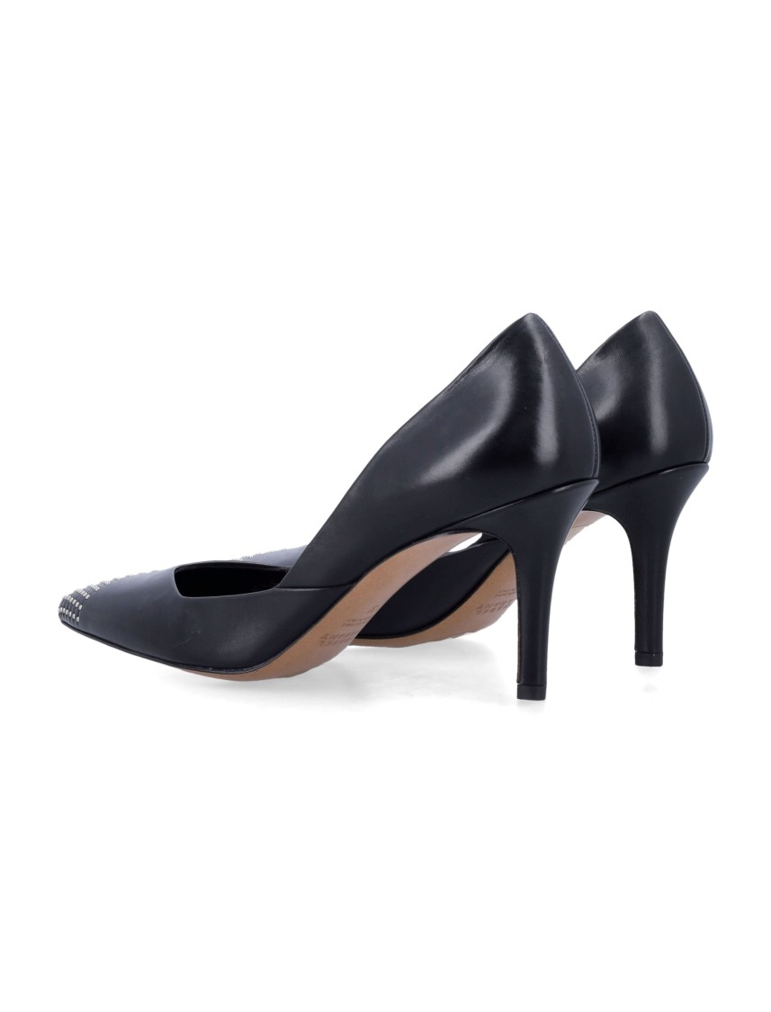 Isabel Marant Sling Back Pumps Studded Detail In Black