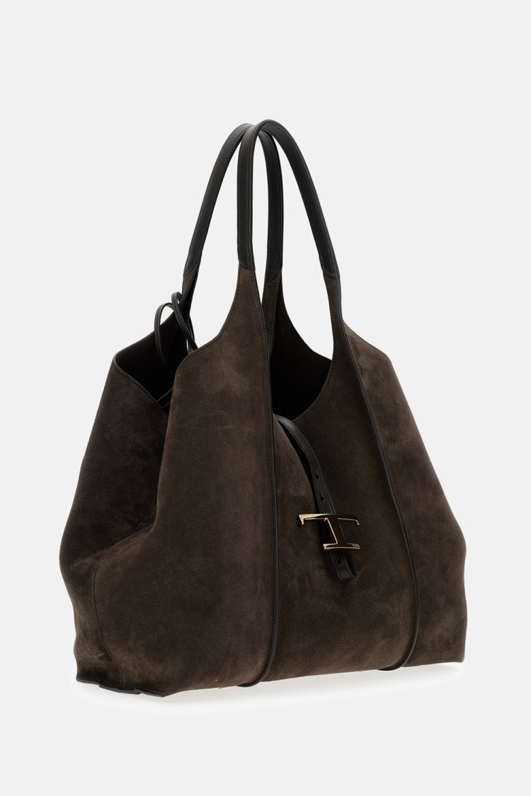 Tod's Tsb Medium Shopping In Brown