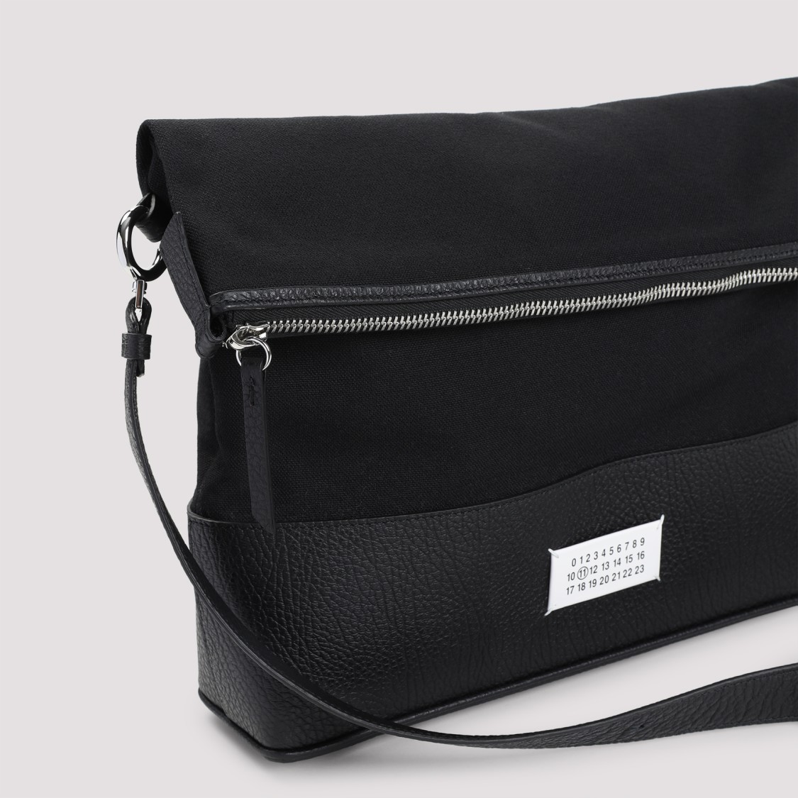 Maison Margiela 5ac Hobo Medium Handbag In Black