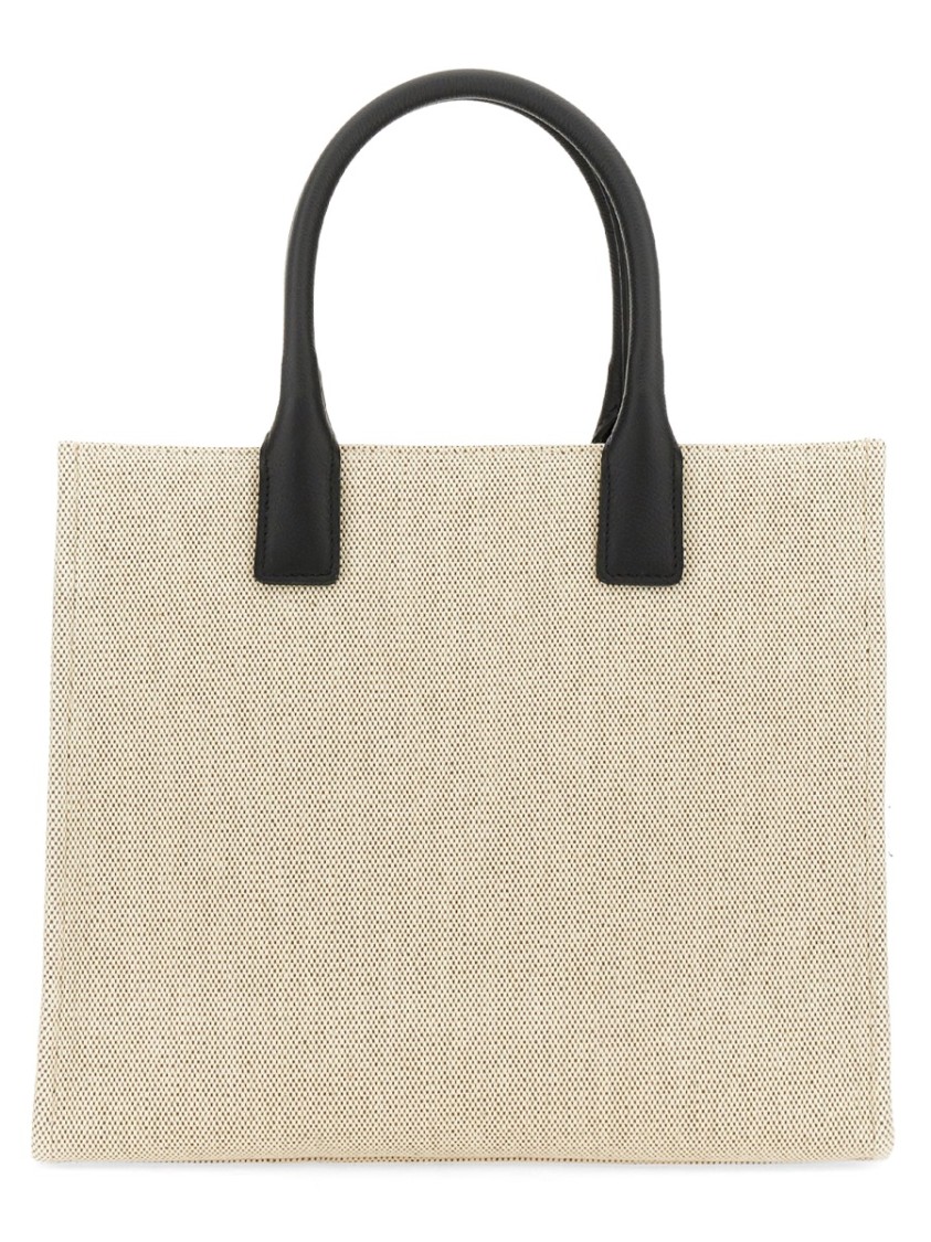 Versace Borsa Shopper Piccola "la Medusa" In Neutrals