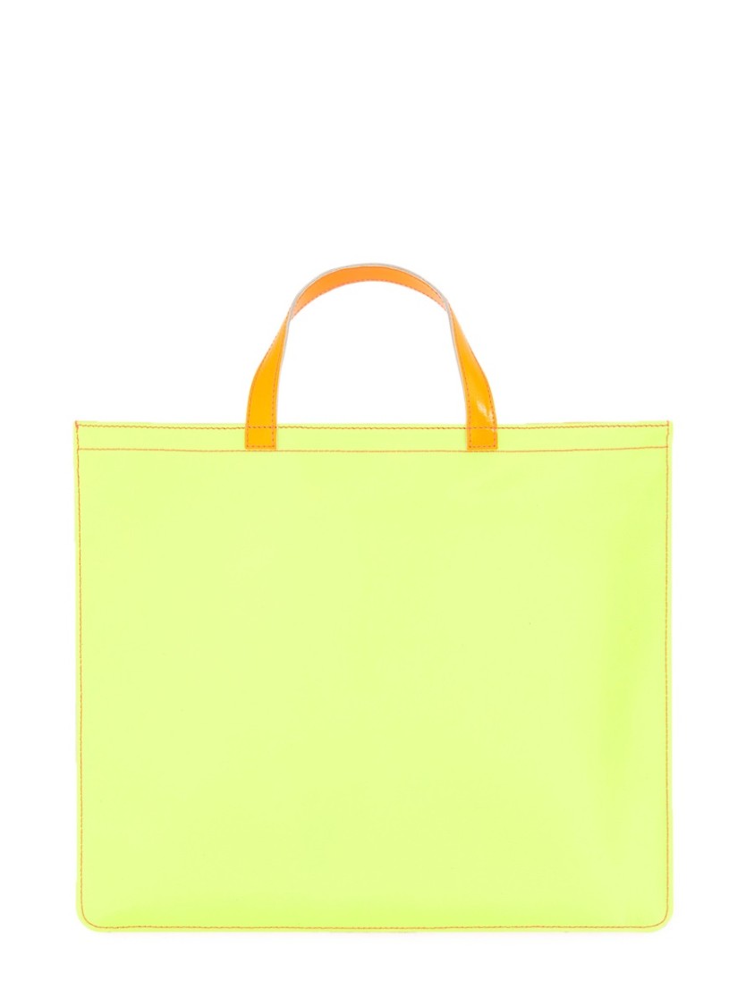 COMME DES GARÇONS COMME DES GARÇONS SUPER FLUO LEATHER TOTE BAG 