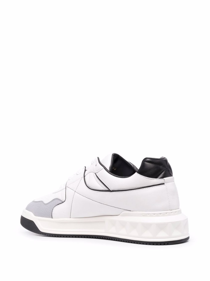 Valentino Garavani Multicolor Nappa Leather One Stud Sneakers