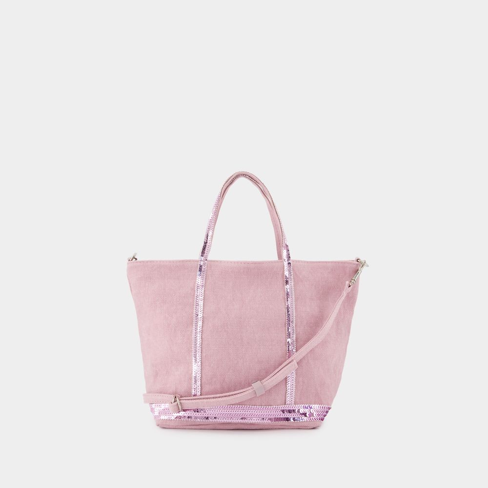Vanessa Bruno Cabas S Shopper Bag - Linen - Pink In Pink