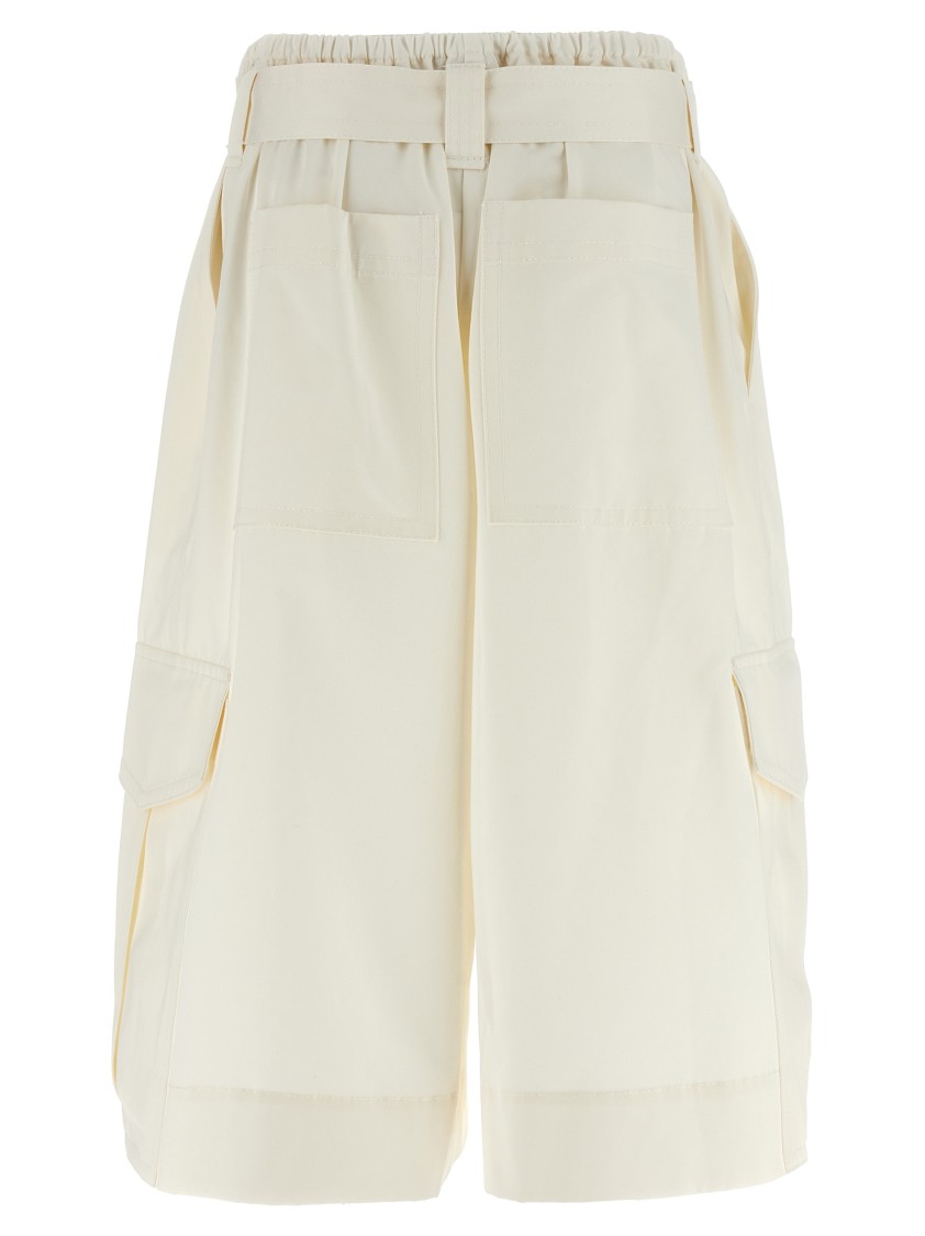 Zimmermann 'the Illuminate Bermuda Short' Bermuda Shorts In White
