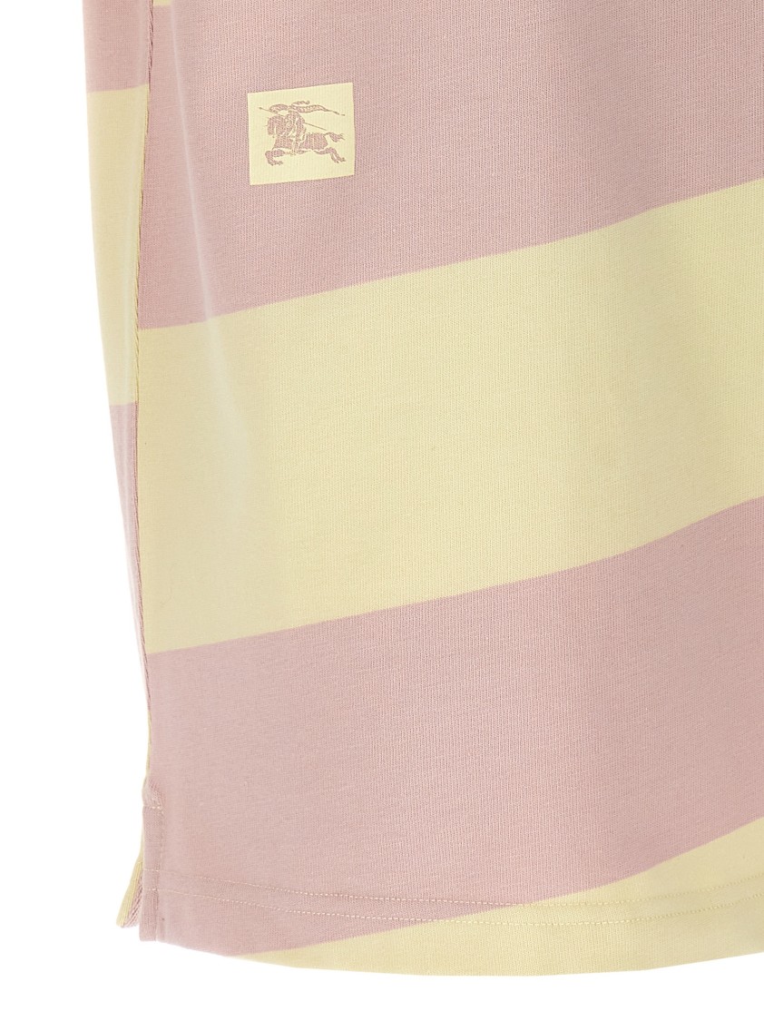 Burberry Cotton Polo In Multi