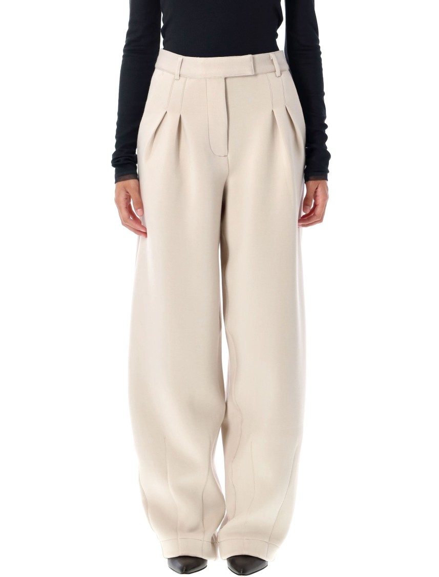 Remain Birger Christensen Remain Soft Cocoon Pants In Neutral