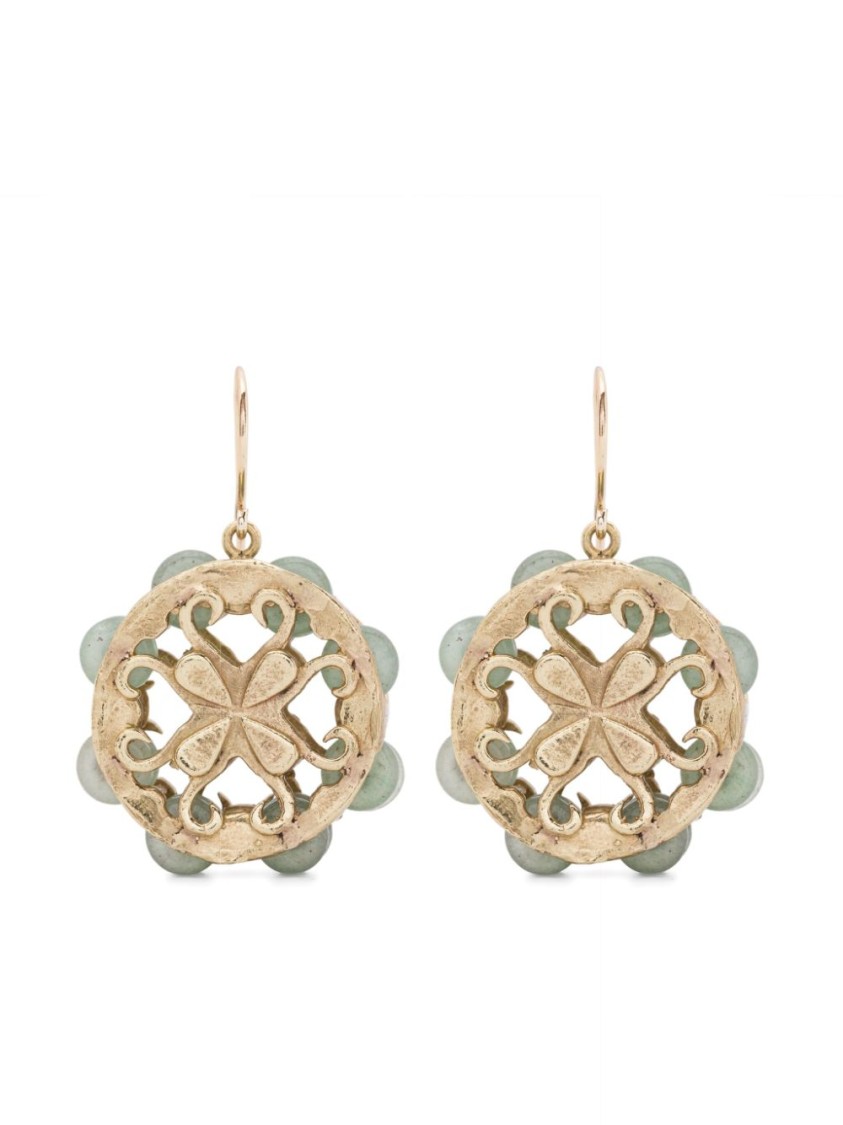 ALEMAIS ALEMAIS ENCANTO TAMBOURINE EARRINGS 