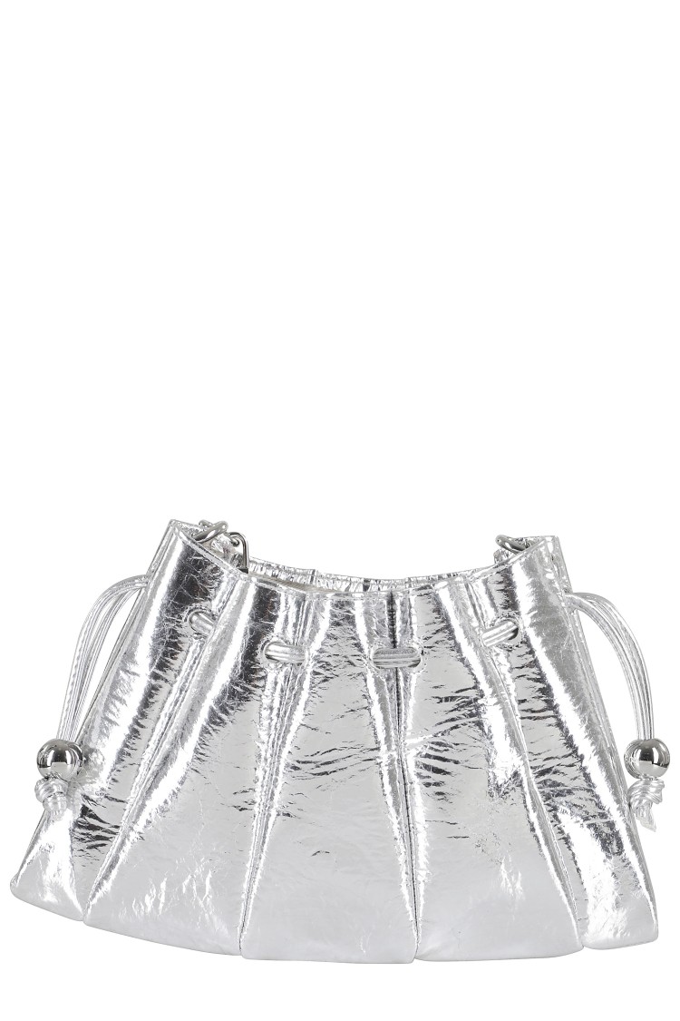 Themoirè Dafne Shoulder Bag In Silver
