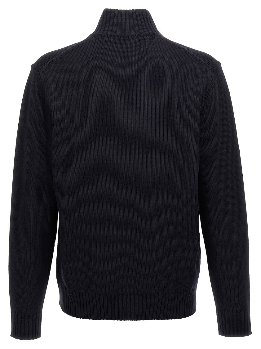 Zanone Man Jacket Midnight Blue Size 46 Virgin Wool In Blue
