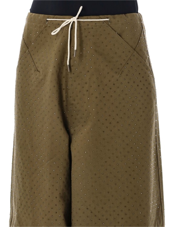 【関税込み】DARKPARK DAISY - CRYSTAL STUDDED SATIN PANTS Darkpark – Daisy Satin Pants Mujer 761-003432 01