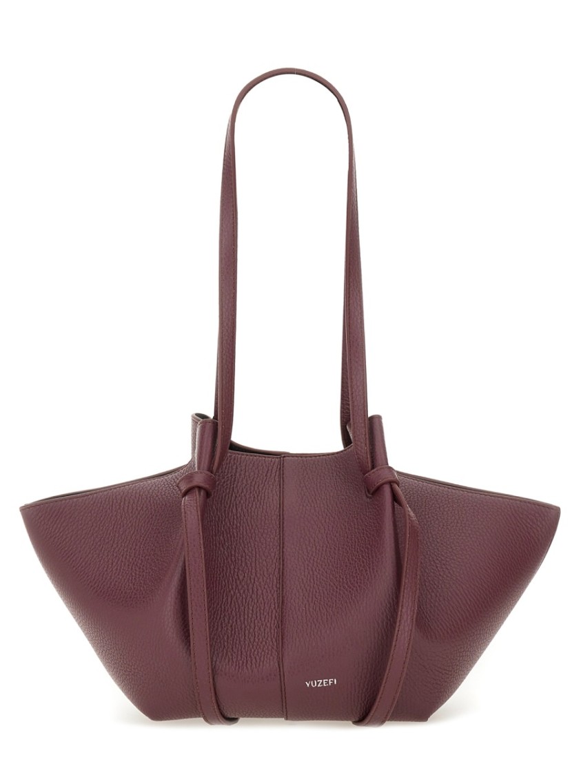 Yuzefi Large "mochi" Bag In Burgundy