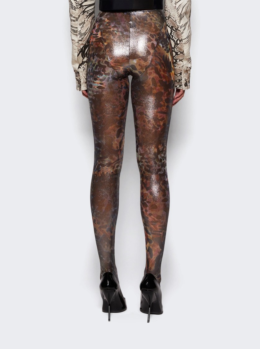 Mugler Printed Leggings