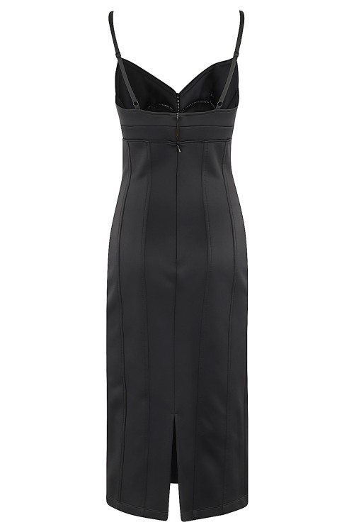 オールインワン・サロペット Giovanni Bedin Cut Out Midi Dress Giovanni Bedin Cut Out Midi Dress Maxi in Black | THE LIST