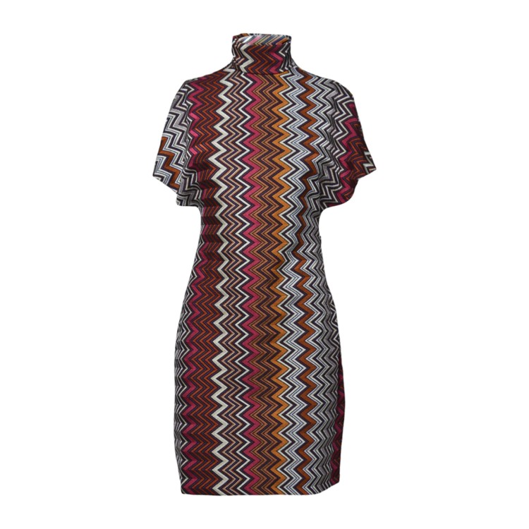 オールインワン・サロペット Missoni Multicolor Chevron Wool And Viscose Midi Dress Missoni Multicolor Chevron Wool And Viscose Dress | THE LIST