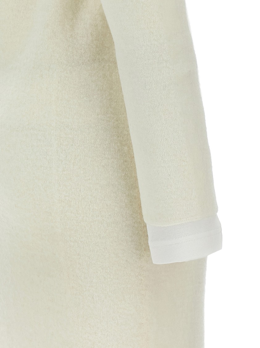 Jil Sander Dress With Petticoat In Yellow