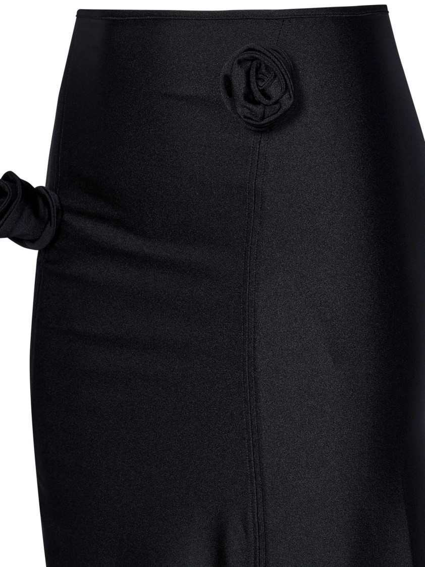 Coperni Falda Semilarga - Negro In Black
