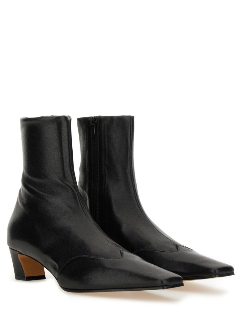 Shop Khaite "nevada" Low Stretch Boot