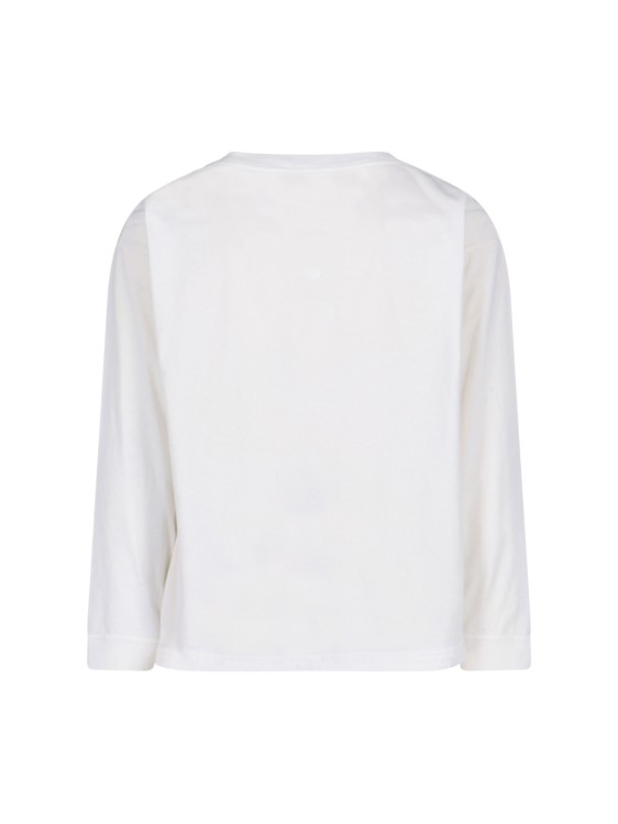 Maison Margiela Long-Sleeve Cotton T-Shirt With Numeric Logo