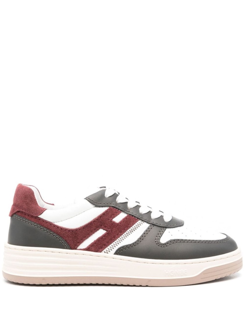 Hogan H630 Sneakers Contrasting Panels In Multicolor
