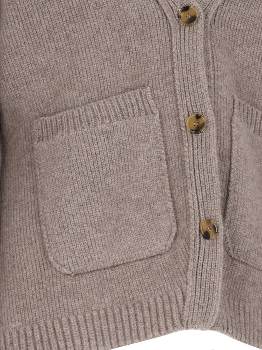 Khaite Scarlet Cashmere-blend Cardigan