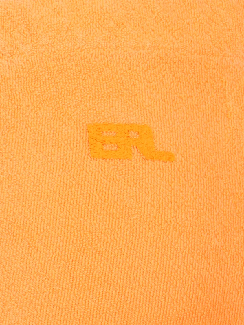 Shop Erl Medium Rise Bootcut Pants With Flared Leg In Orange