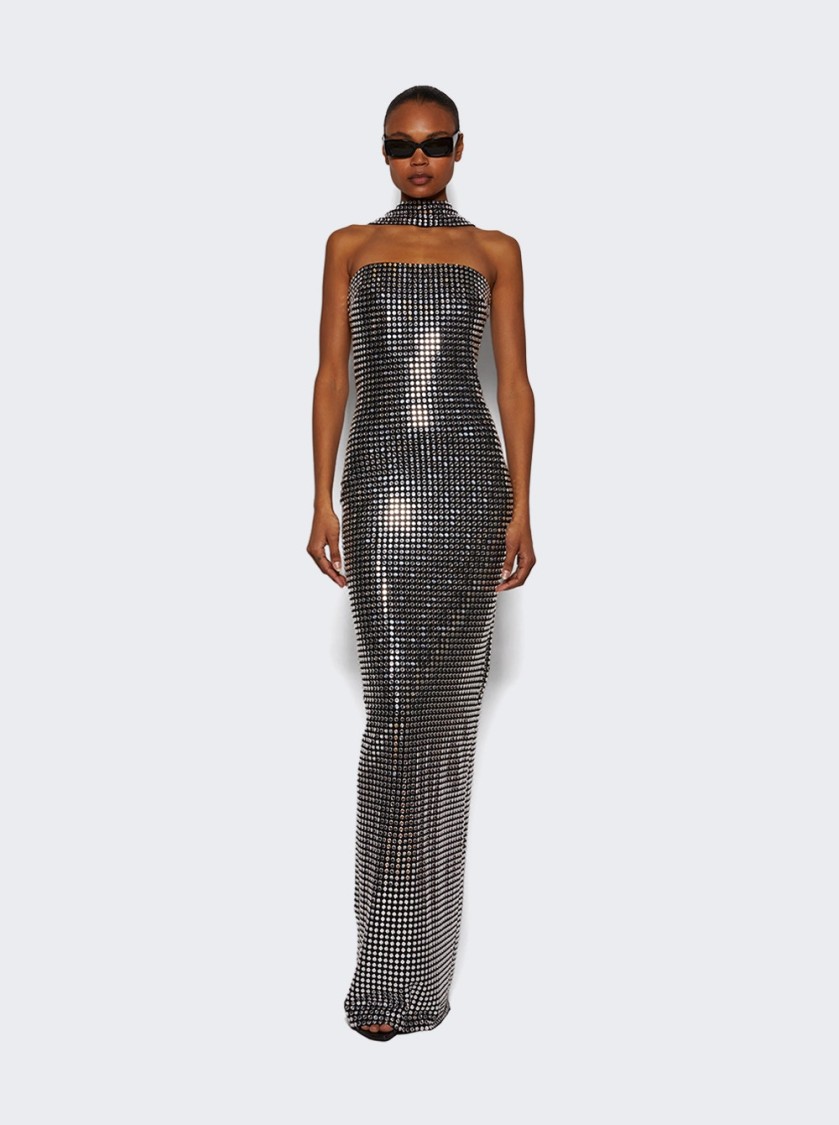 The New Arrivals By Ilkyaz Ozel Suri Gown Istanbul - Black In Black