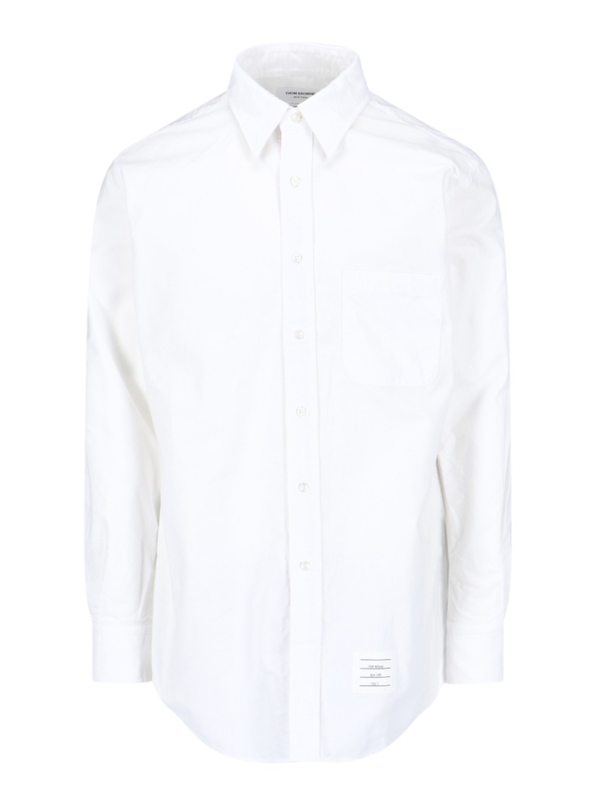 Thom Browne Classic Oxford Shirt In White