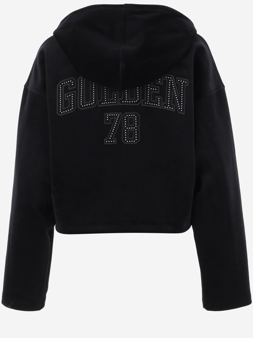 Golden Goose Deluxe Brand Sky Captain Hoodie In Black