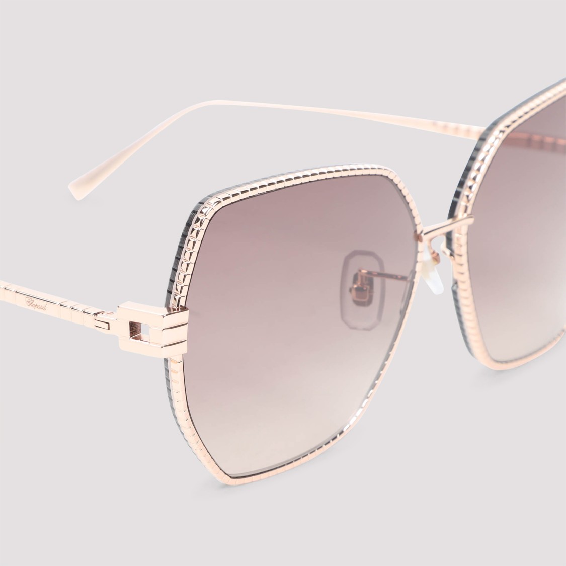 Chopard Rose Gold Metal Sunglasses