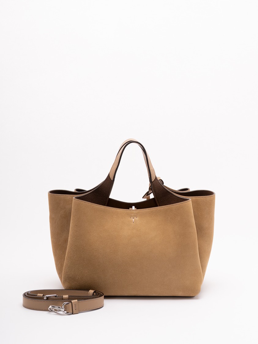 Tod's Mini Bag In Leather In Neutral