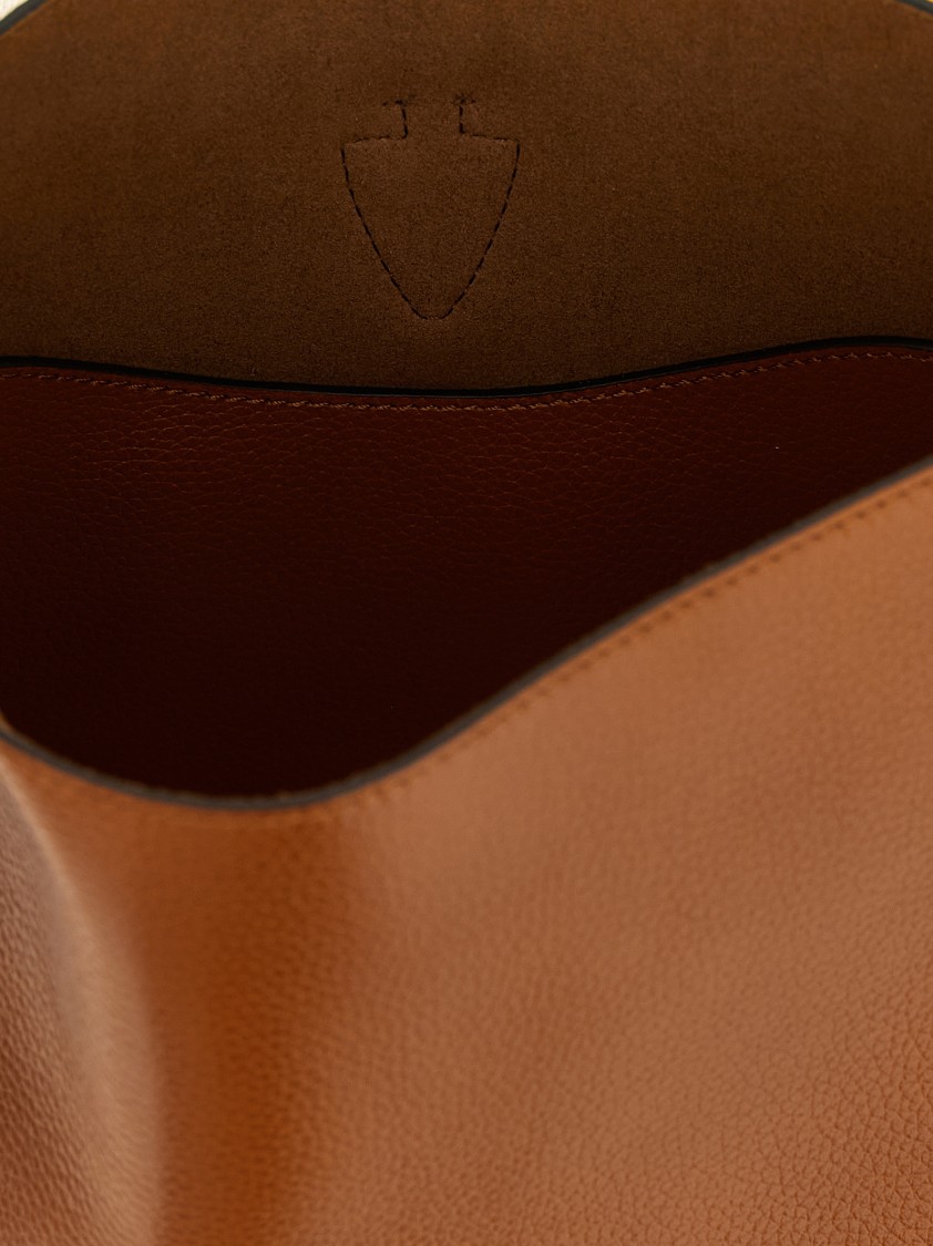Tod's 't Timeless' Mini Bucket Bag In Brown