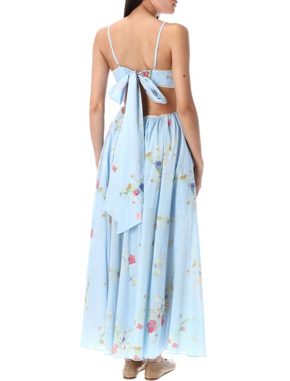 Zimmermann Lucky Picnic Maxi Dress in Blue | THE LIST