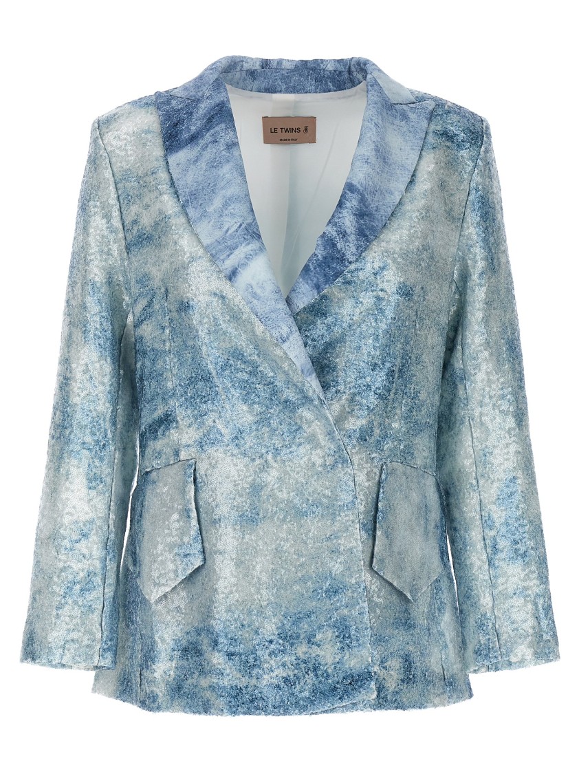 Le Twins 'como' Blazer In Blue