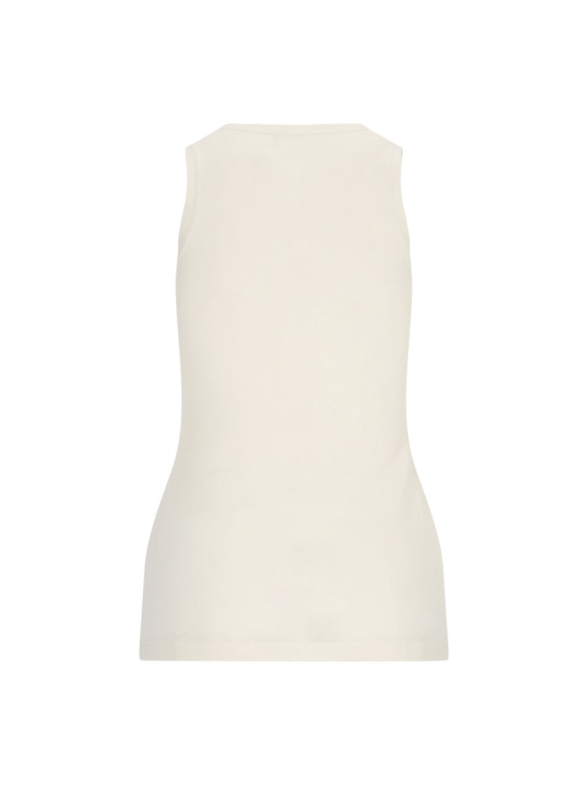 Jil Sander Tank Top Set Of 3 - White & Cream
