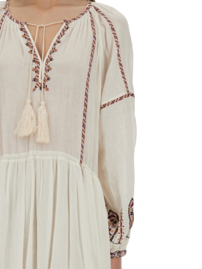 Shop Isabel Marant Étoile Florenza" Dress In White