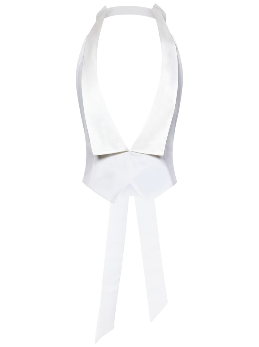 Dsquared2 Gatsby Top In Cotton And Silk Blend