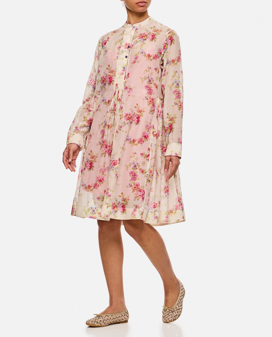Péro Printed Dress In Multicolor