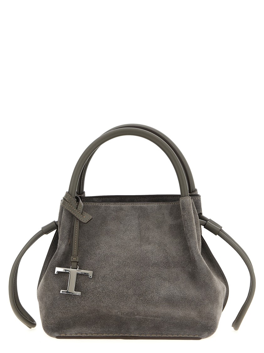 Tod's Buz' Small Handbag In Gray