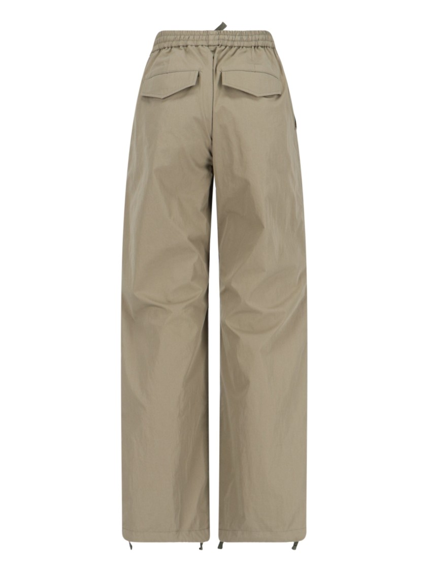 Vis-a-vis Vis A Vis Wide Trousers Vis A Vis In Green