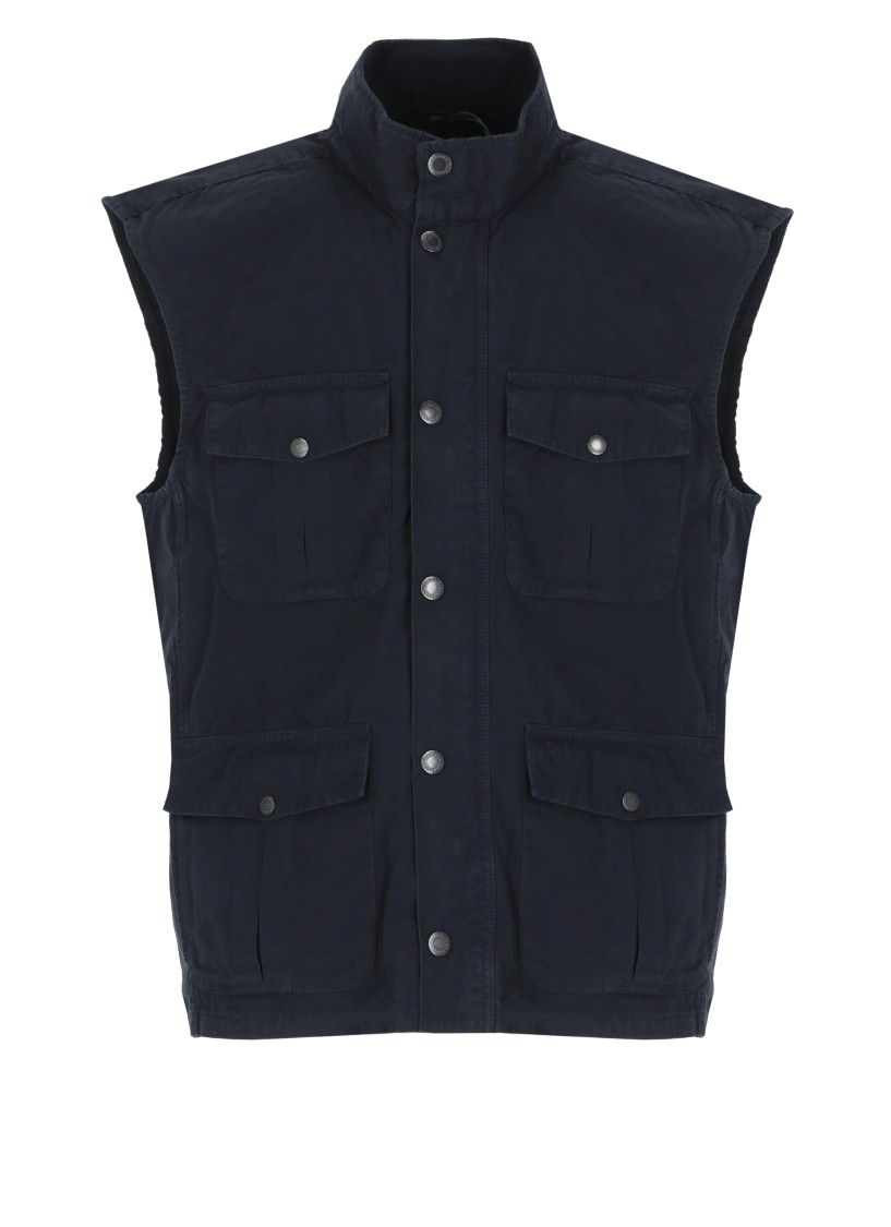 Barbour Blue Casual Corbridge Vest